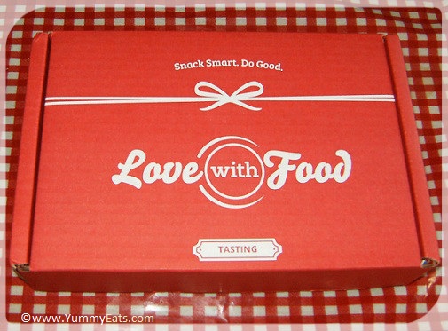 Love With Food Tasting Box of Snacks and Treats