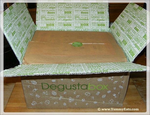 Degustabox surprise food box for August