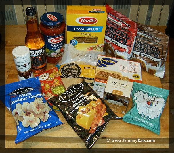Foods in the October 2016 Degustabox Surprise Box