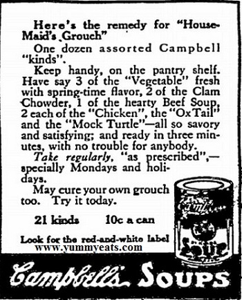 Campbell's Soup Retro 1912