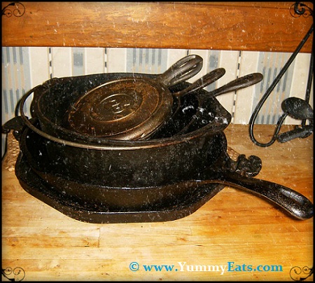 A kitchen isn't complete without a set of cast iron pans!