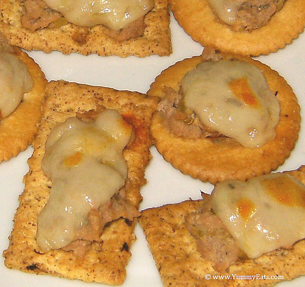 Yummy Eats own "Tuna Toasties Cheese and Cracker" Snackers